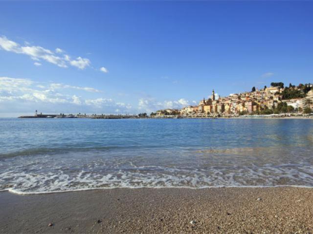 Patio De La Pietonne Apartment Menton Bagian luar foto